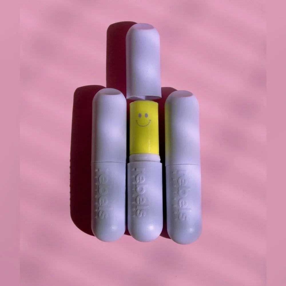 Rebels Refinery Butter Bliss Lip Balm Duo – Grape & Peach Lychee - NWT